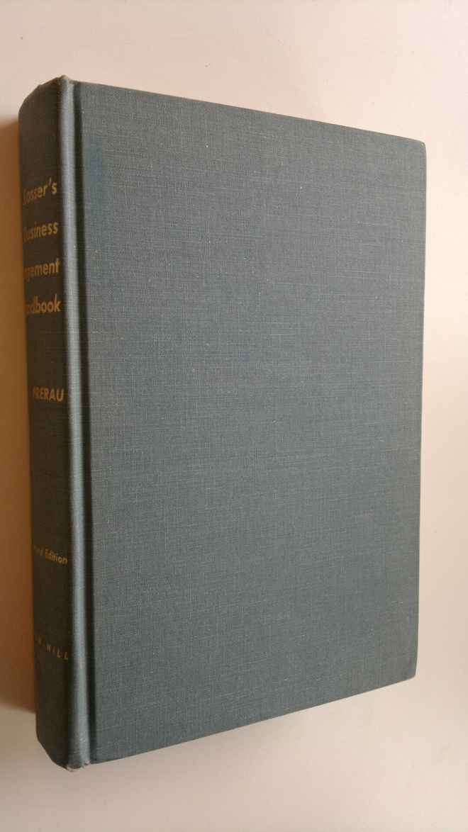 J. K. Lasser's : Business Management Handbook