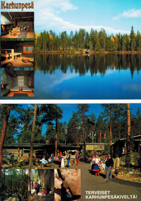 Inari Karhunpesä - POSTIKORTIT 2 KPL