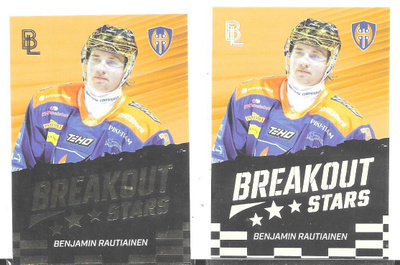 2025-26 Blueline BREAKOUT Stars HOLOFOIL Benjamin Rautiainen