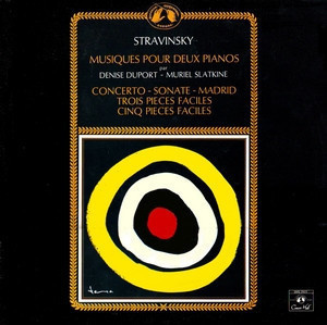 Igor Stravinsky – Musiques Pour Deux Pianos LP