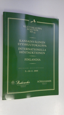 Kansainvälinen syyshuutokauppa = Internationella höstaukt...