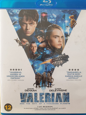 Valerian BLU-RAY Luc Besson