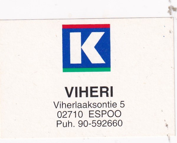 Espoo. VIHERI   s114