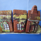 Vintage Price Bros cottage ware mausteikko - pikkukuva 2