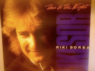 RIKI SORSA :: THIS IS THE NIGHT :: VINYYLI LP 1984