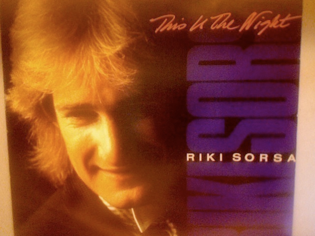 RIKI SORSA  ::  THIS IS THE NIGHT  ::  VINYYLI   LP    1984