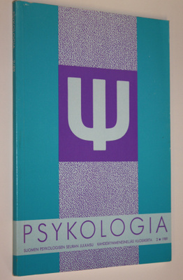 Psykologia 2/1989 : tiedepoliittinen aikakauslehti