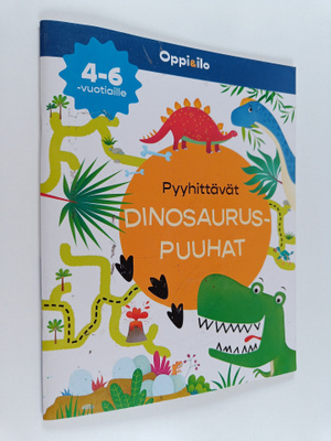 Pyyhittävät Dinosauruspuuhat -puuhakirja 4-6 v : Kynäpuuh...