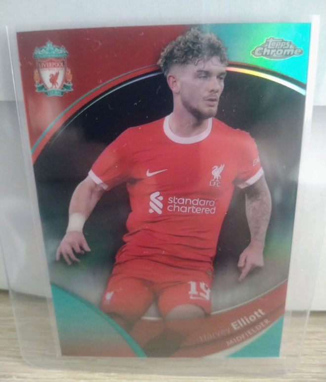 Harvey Elliott numeroitu 34/99