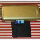 2-in-1 kaksiporttinen USB muistikortinlukija #30495 - pikkukuva 3