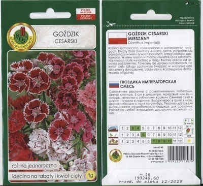 Neilikka "Cesarski" - siemenet #