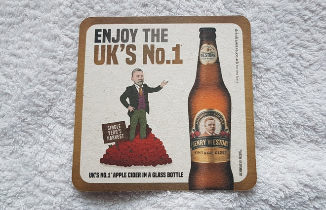Henry Westons Vintage Cider TUOPINALUNEN