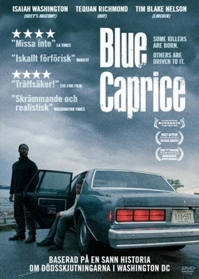 blue caprice (68 207) UUSI -SV- DVD isaiah washington SF-TXT