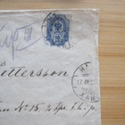 10 kop merkki kuorella Ruotsiin - pikkukuva 2