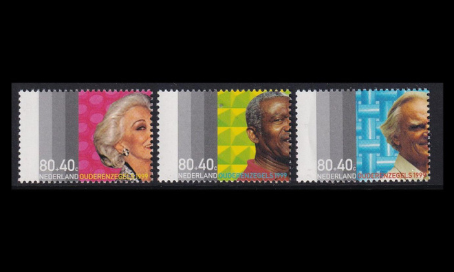 Alankomaat 1713-5 ** Hyväntekeväisyys vanhusten vuosi (199