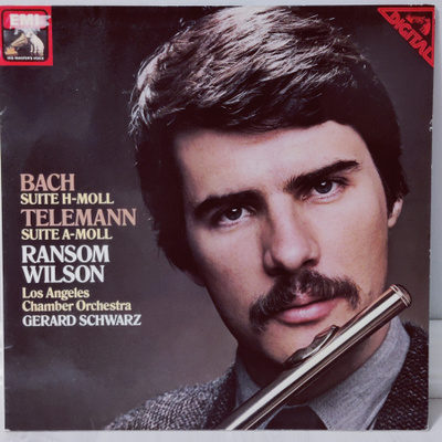 Bach*  / Telemann*  / Ransom Wilson- Suite In H-Moll/A-Moll