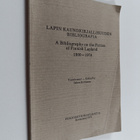 Salme (toim.) Korhonen : Lapin kaunokirjallisuuden biblio... - pikkukuva 1