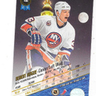 1993-94 LEAF #155 Benoit Hogue , New York Islanders - pikkukuva 2