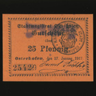 Saksa Notgeld 25 Pfg, Osterhofen 1917 - pikkukuva 1