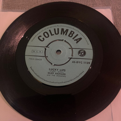 CLIFF RICHARD: Lucky Lips * I Wonder * FIN 1963