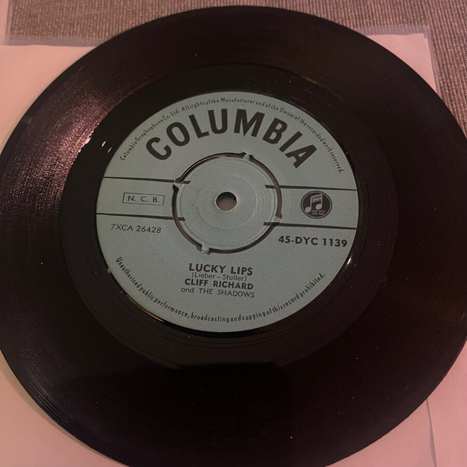 CLIFF RICHARD: Lucky Lips * I Wonder * FIN 1963
