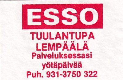 Lempäälä. Tuulantupa , ESSO   s7/3