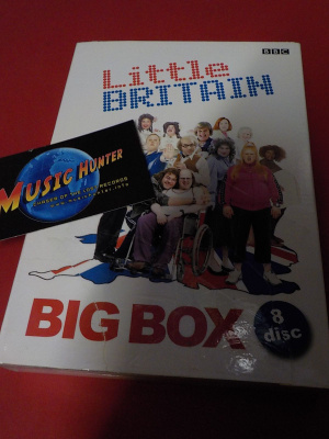 LITTLE BRITAIN BOG BOX 8x DVD BOKSI