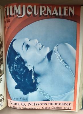 Filmjournalen elokuvalehden 1931 vuosikertasidos