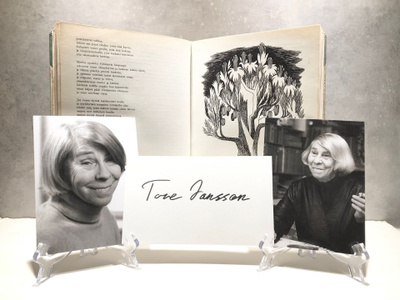Ajan kirja 1950 & Tove Janssonin aito nimikirjoitus
