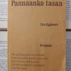 Ylva Eggehorn - Pannaanko tasan: runoja (nid.) - pikkukuva 1