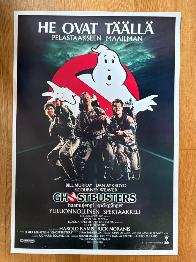 Elokuvajuliste: Ghostbusters – Haamujengi (1984)