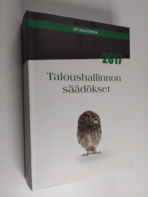 Taloushallinnon säädökset 2017