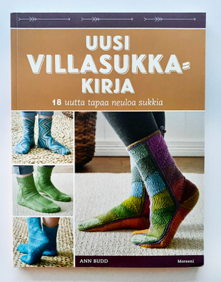 * ANN BUDD: Uusi villasukkakirja - 18 uutta tapaa * UUSI *