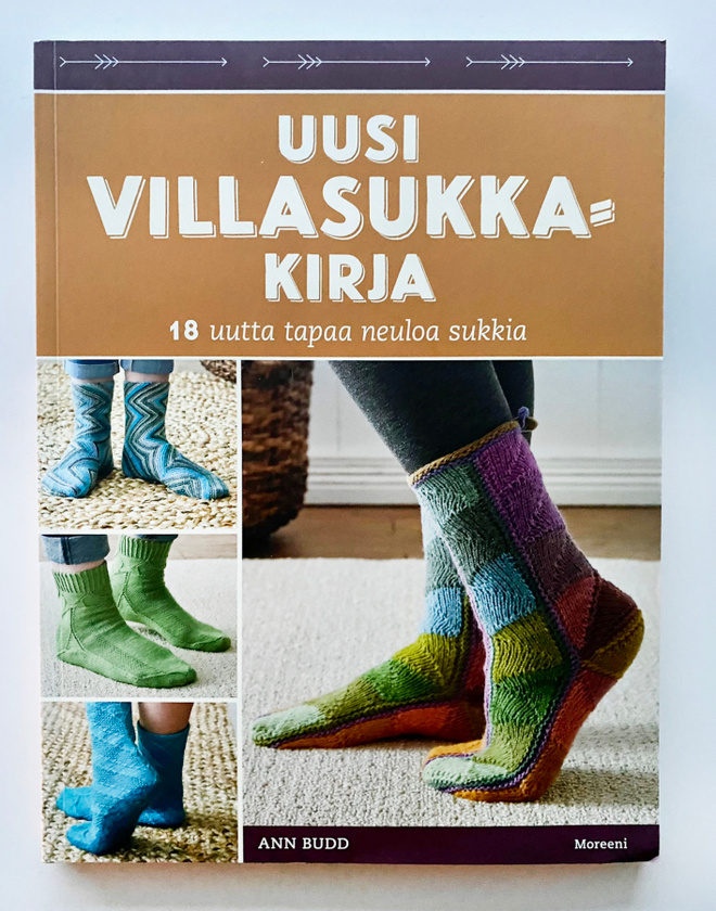 * ANN BUDD: Uusi villasukkakirja - 18 uutta tapaa * UUSI *