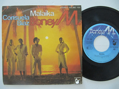 Boney M. Malaika / Consuela Biaz 7" sinkku