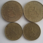 10 JA 50 MARKKAA 1952 - 1961 4 KPL - pikkukuva 1