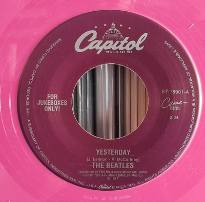Beatles - Yesterday / Act naturally 7"
