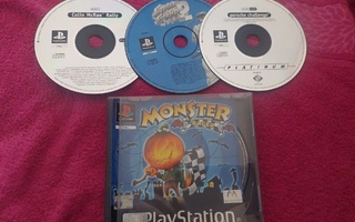 Neljä peliä ps1 (Yksi kotelo, toimivat levyt)
