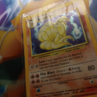 Ninetales #12 BS1 (Base Set 1) holo rare Pokemon CCG card - pikkukuva 1