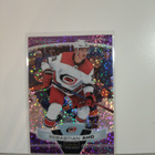 2019-20 O-Pee-Chee Platinum Violet Pixels #134 Sebastian Aho - pikkukuva 1