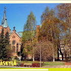 Jyväskylän Kaupunginkirkko 2 korttia, kulkeneita - pikkukuva 1