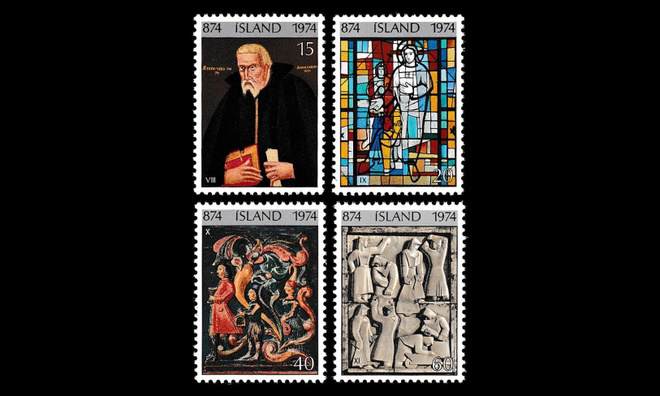 Islanti 494-7 ** 1100-vuotisjuhlat (1974)