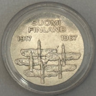 Hopearaha Suomi Finland 50 vuotta 1917-1967 0.900 hopea - pikkukuva 1
