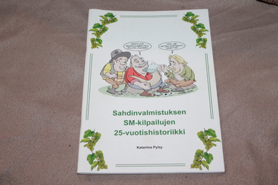 Sahdinvalmistuksen SM-kilpailujen 25-vuotishistoriikki