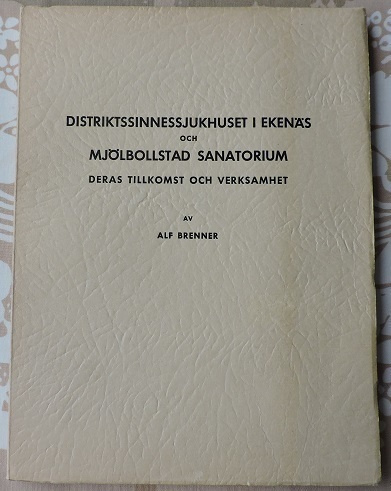 Distrikssinnessjukhuset i Ekenäs och Mjölbollstad sanatorium