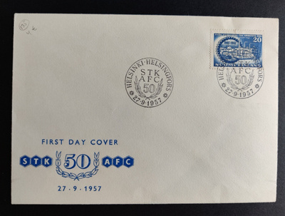 FDC 1957 STK 50 vuotta