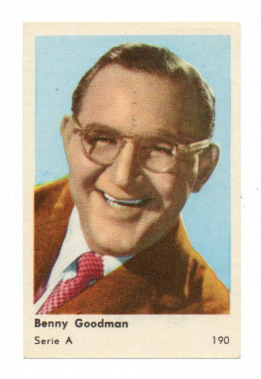 Purkkakuva Hellas Serie A n:o 190 BENNY GOODMAN