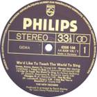 The New Seekers – We'd Like To Teach The World To Sing 1972 - pikkukuva 3