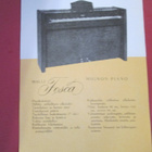 Vanhat pianoesitteet 1954 mm Fazer piano - pikkukuva 1
