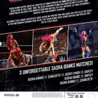 ww:sasha banks iconic matches (72 999) UUSI -GB- DVD - pikkukuva 2